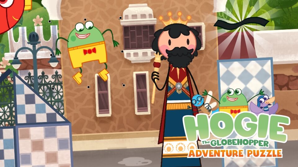 Hogie the Globehopper Adventure Puzzle