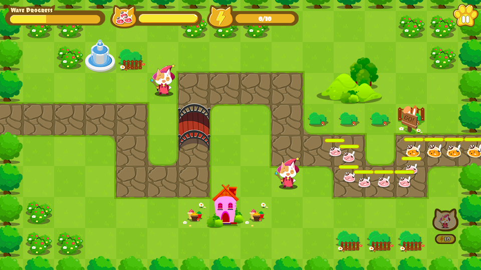 Cat Wizard Defense