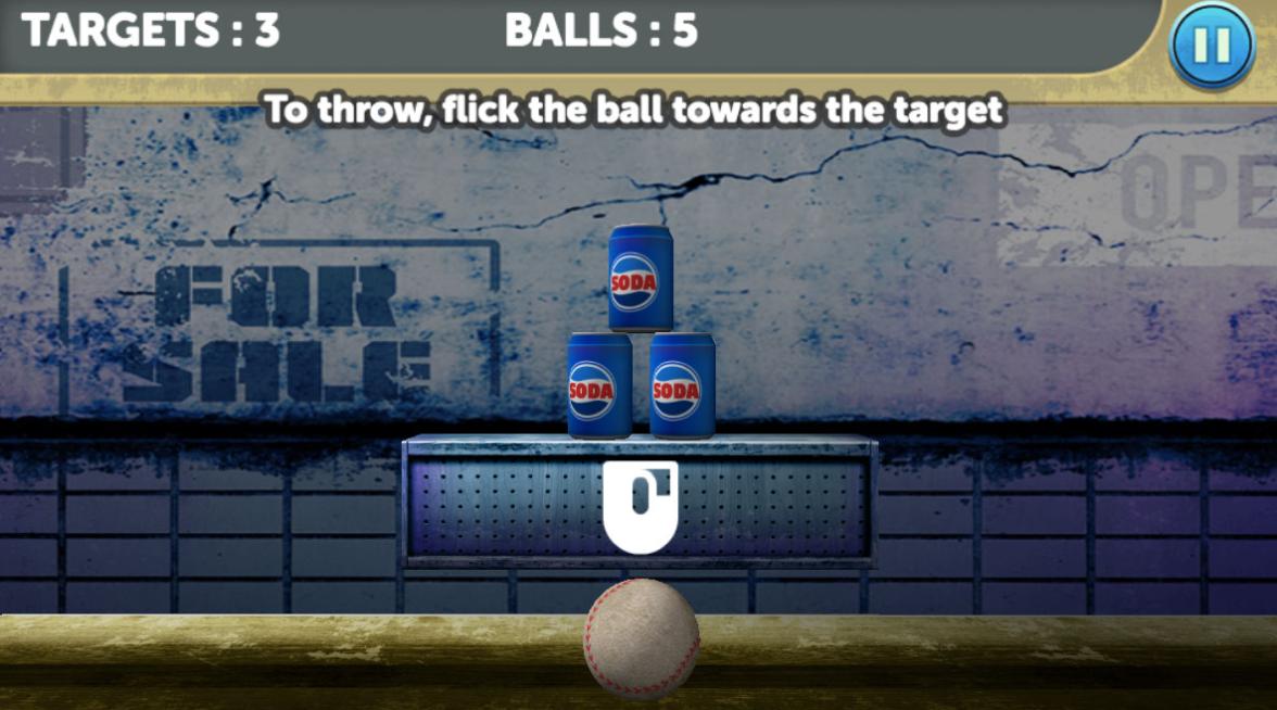 Soda Can Knockdown