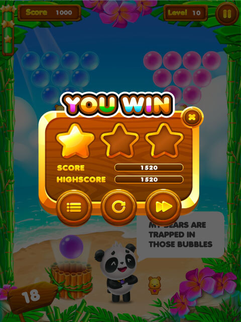 Teddy Bubble Rescue