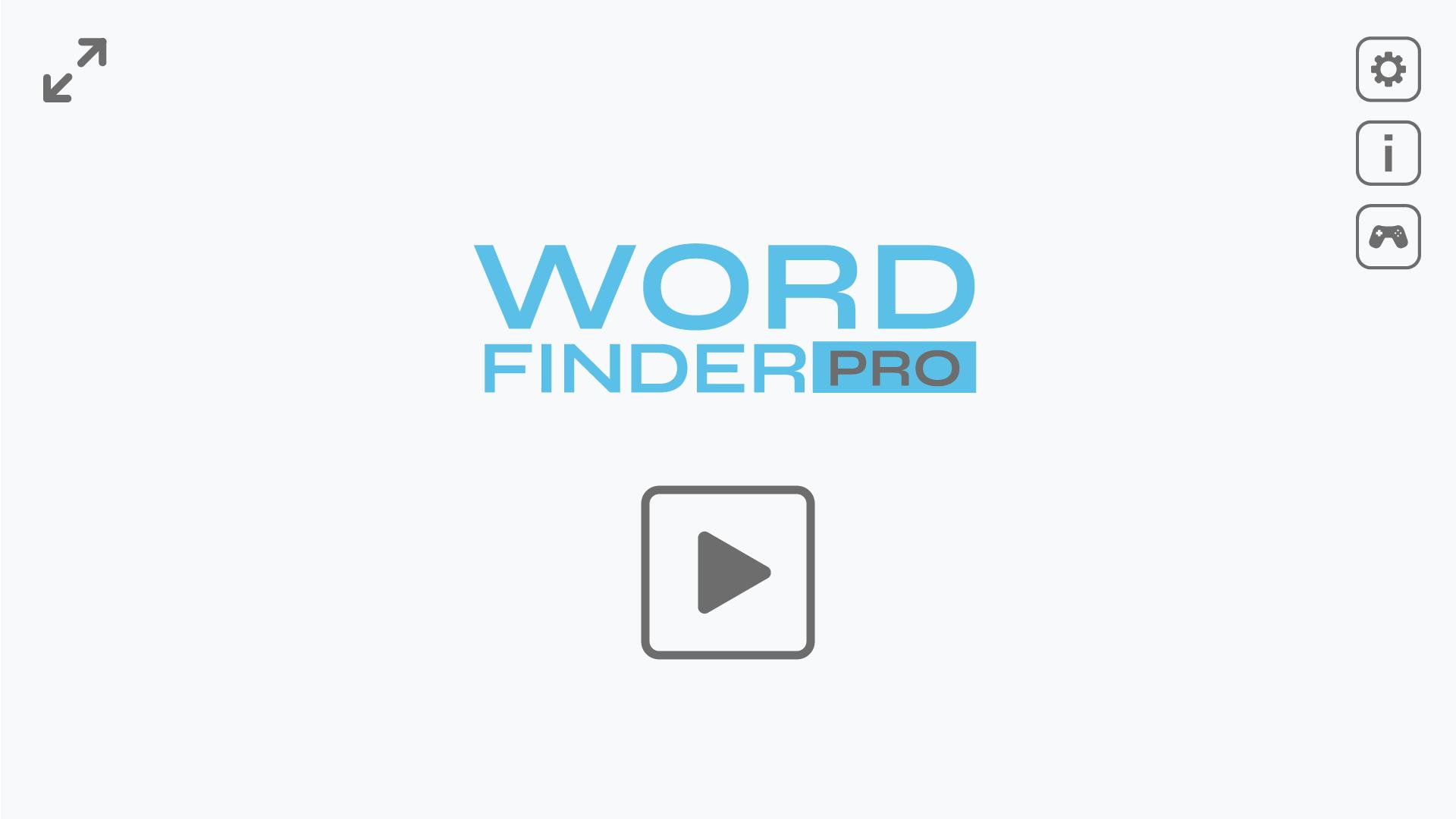 Word Finder Pro